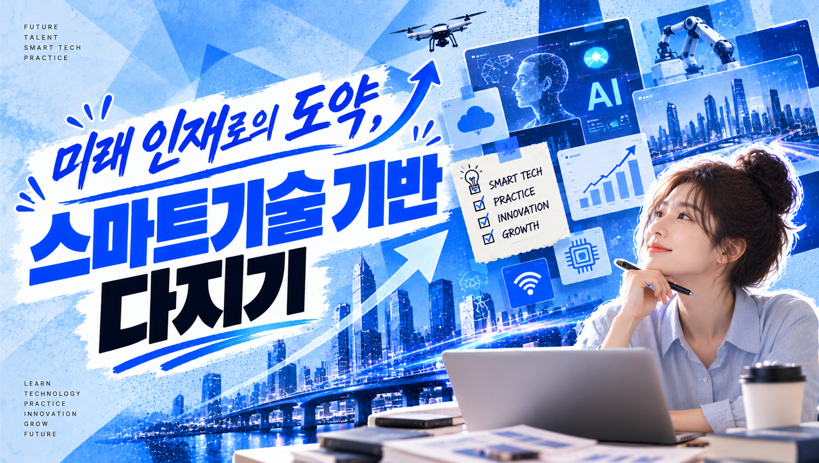 미래 인재로의 도약, 스마트기술 기반 다지기