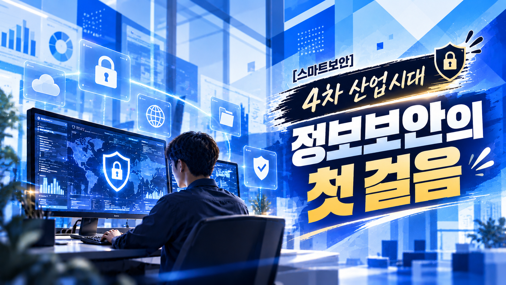 [스마트보안] 4차 산업시대 정보보안의 첫 걸음