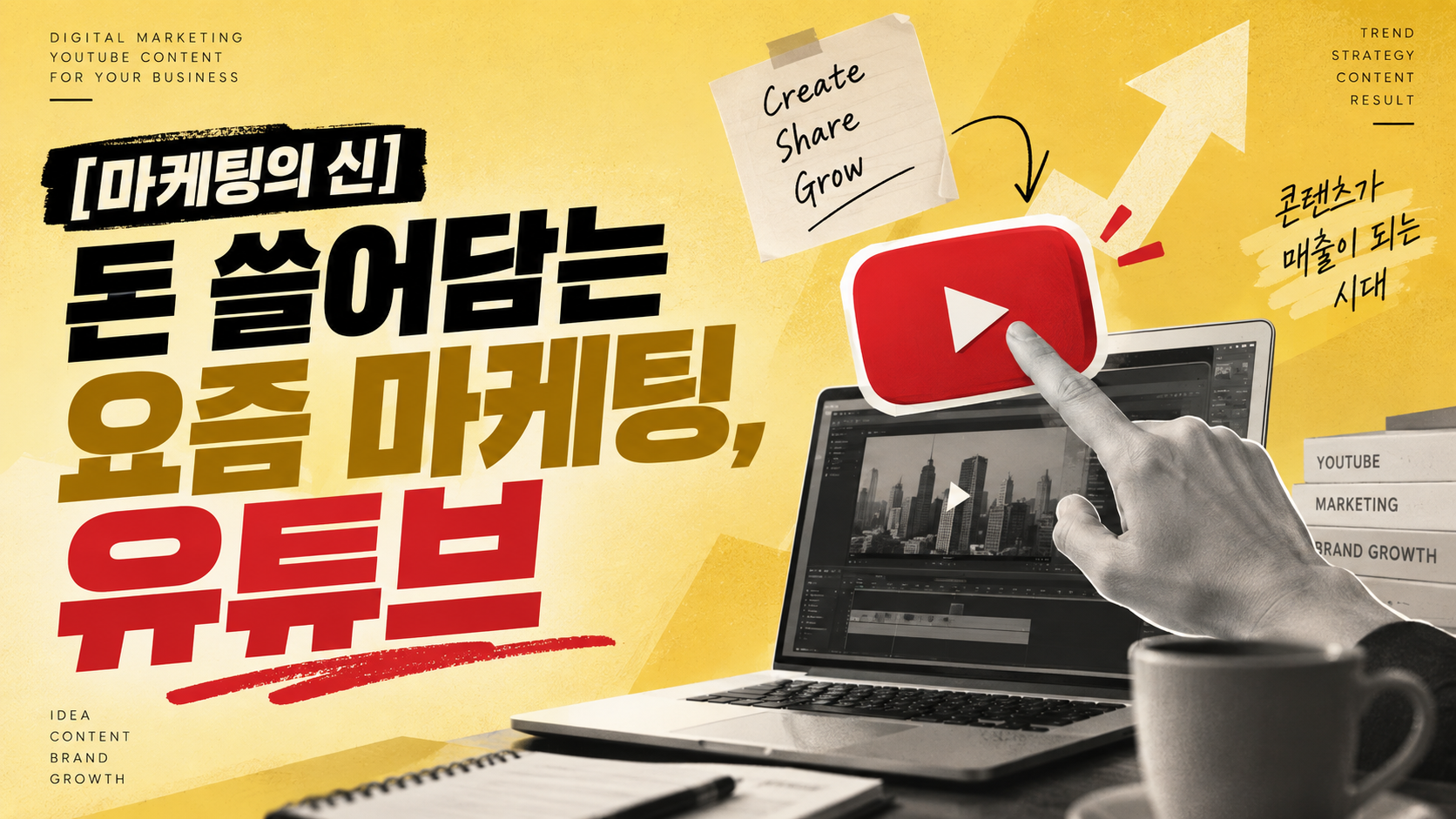 [마케팅의 신] 돈 쓸어담는 요즘 마케팅, 유튜브