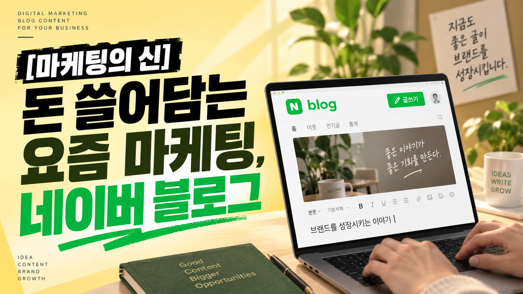 [마케팅의 신] 돈 쓸어담는 요즘 마케팅, 네이버 블로그